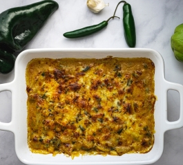 Chuchu gratinado no forno com queijo perfeito pro jantar vem