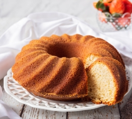 Bolo fit de fubá para você aproveitar essa delicia e manter a dieta