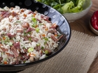 قراءة المقال: Faça agora esse Arroz com carne seca e queijo na pressão rápido