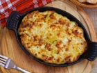 قراءة المقال: Bacalhau gratinado com creme de mandioca maravilhoso