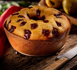 Bolo de fubá com goiabada delicioso, você precisa fazer isso