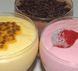 Adoro fazer Mousse de qualquer sabor com apenas 3 ingredientes –