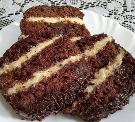 Bolo de Chocolate com coco escolha perfeita para adoçar o dia –