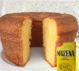 Bolo de Fubá com Maizena que só vovó sabia fazer muito fofooo –