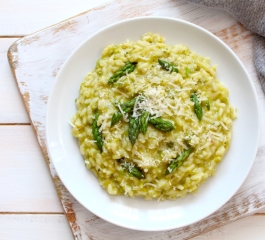 Arroz cremoso de queijo, simplesmente mágico