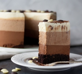 Bolo Mousse de Chocolate sobremesa incrivelmente deliciosa