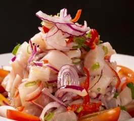 Ceviche uma maravilha para o jantarrr