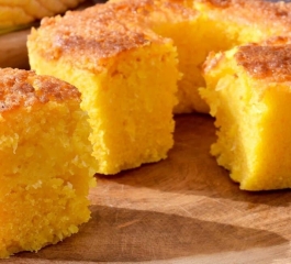 Bolo de Milho de Lata cremoso demais para fazer hoje