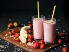 Leer materia: Delicioso Shake de Morango e Banana uma bebida irresistível