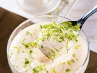 Read this article: Mousse de limão cremosa demais