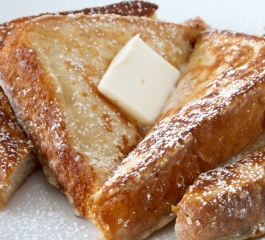 Torradas francesas são deliciosas para o café da manhã