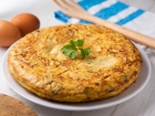 قراءة المقال: Tortilha de Batata Espanhola perfeitamente cremosa e crocante!