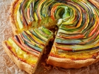 قراءة المقال: Delícia Colorida Torta Espiral de Legumes com Abobrinha, Berinjela, Cenoura, Ricota e Ovos