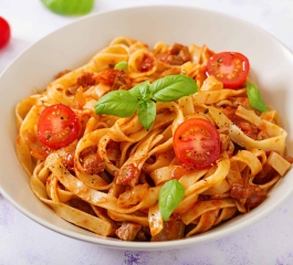 Fettuccine à Bolonhesa, esse tem que ser feito ainda hoje