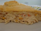 Читать статью: Torta de Frango com creme de leite e mussarela fácil de fazer fica pronta em minutos –