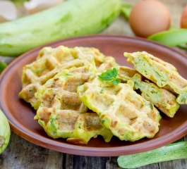 Waffle de Abobrinha para um Café da Manhã Nutritivo