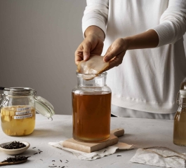 Kombucha Refrescante Uma Dança de Sabores Fermentados