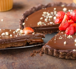 Conheça a Torta de Chocolate Caramelo é Irresistível